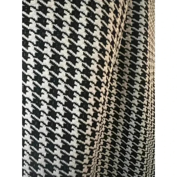 kasper sleeveless dress NWT black and houndstooth size 4 - Picture 3 of 8